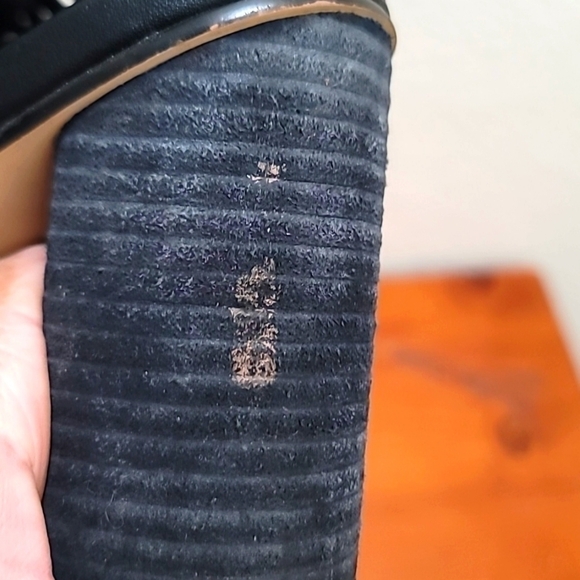 SAM EDELMAN WOMEN'S BLACK  ROCCO LACE UP BOOTIE SANDALS SIZE 7 - Picture 7 of 10